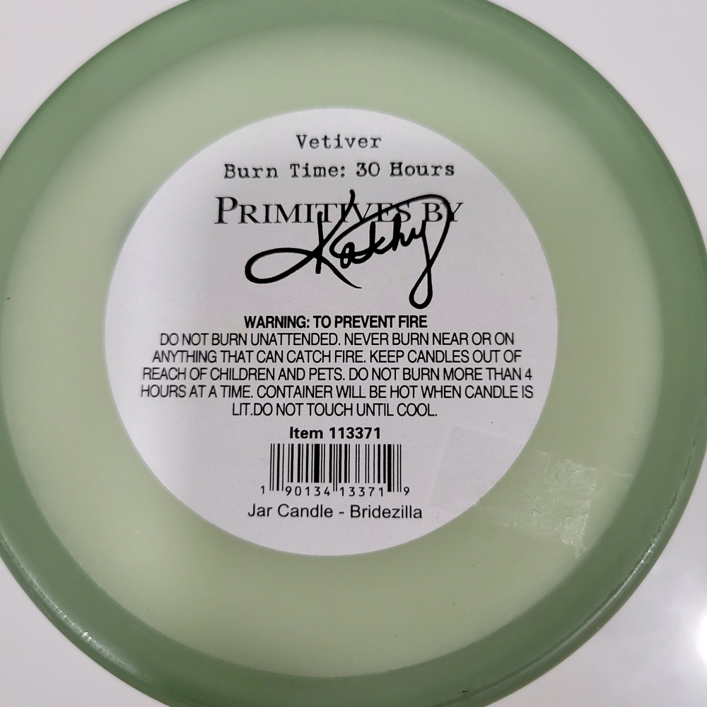 BRIDEZILLA Green Candle - Picture 3 of 3